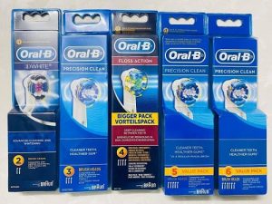 Review set đầu bàn chải điện Oral-B Precision Clean-1