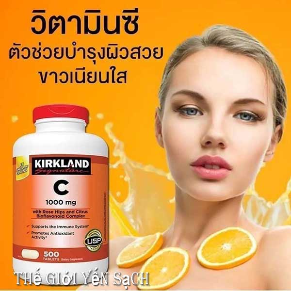 Tác dụng của viên uống vitamin C 1000mg Kirkland1