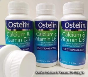 Ostelin Calcium & Vitamin D3 thật giả phân biệt ntn?-1