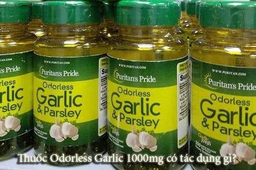 Thuốc Odorless Garlic 1000mg có tác dụng gì?-1