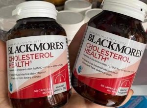 Viên uống giảm mỡ máu Blackmores Cholesterol Health review-1
