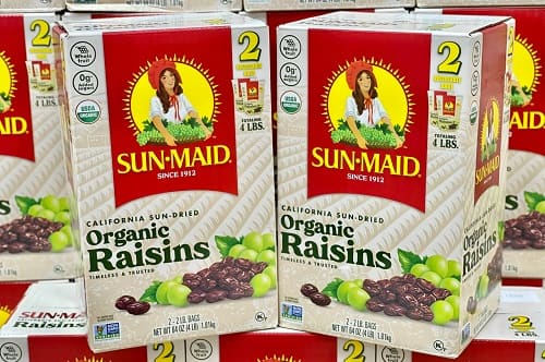Nho khô Sun Maid Organic Raisins review-1