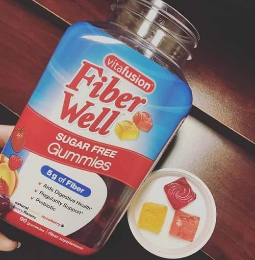 Vitafusion Fiber Well Sugar Free Gummies reviews-4