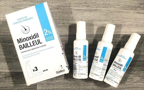 Thuốc xịt mọc tóc Minoxidil Bailleul 2% review-3