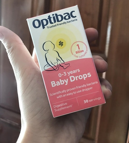 Men vi sinh Optibac Probiotics Baby Drops review-2
