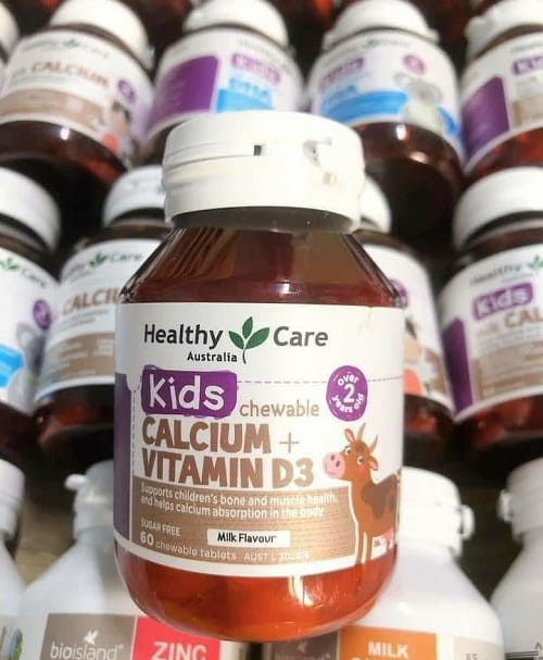 Review viên nhai Calcium Vitamin D3 Healthy Care-3