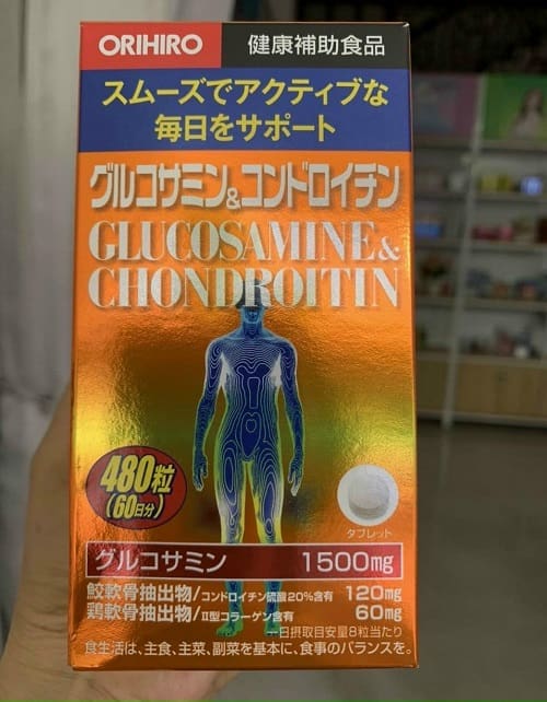 Review thuốc xương khớp Glucosamine Chondroitin Orihiro 480 viên-2