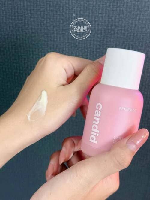 Lưu ý quan trọng khi áp dụng cách dùng Tinh chất Retinol Candid