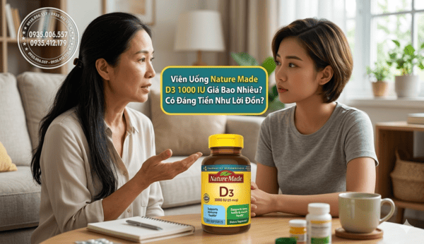 Viên Uống Nature Made D3 1000 IU Giá Bao Nhiêu? Có Đáng Tiền Như Lời Đồn?