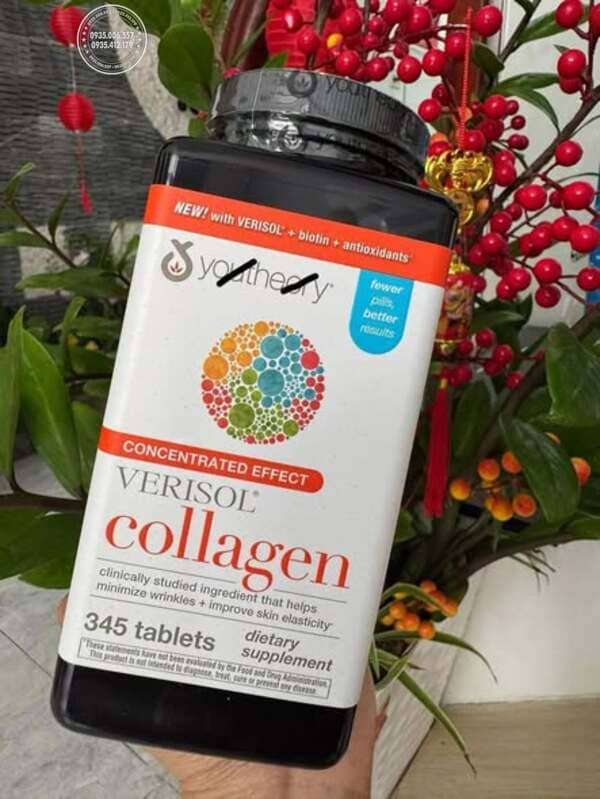 Collagen youtheory verisol của Mỹ có tác dụng gì?