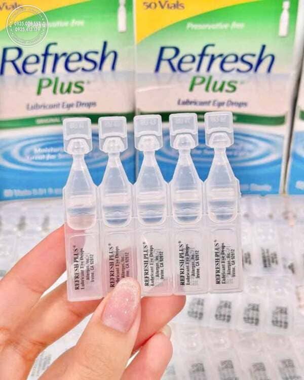 Review nước nhỏ mắt Refresh từ người dùng thực tế