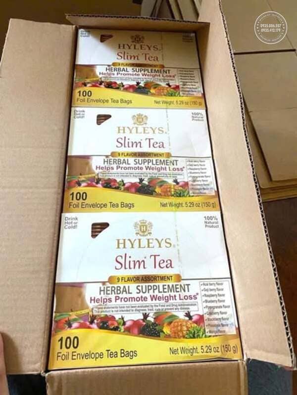Trà Hyleys Slim Tea có thực sự giúp giảm cân không?