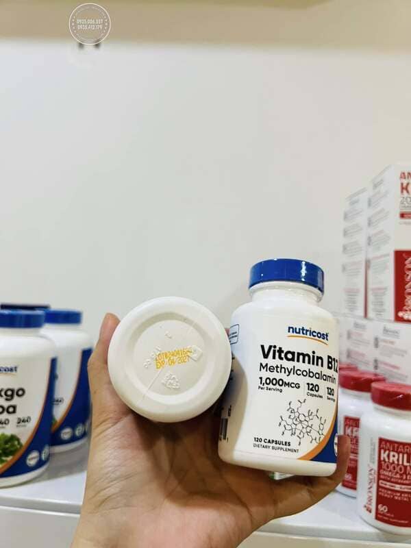 Nutricost Vitamin B12 Methylcobalamin có tốt không? Đánh giá ưu và nhược điểm